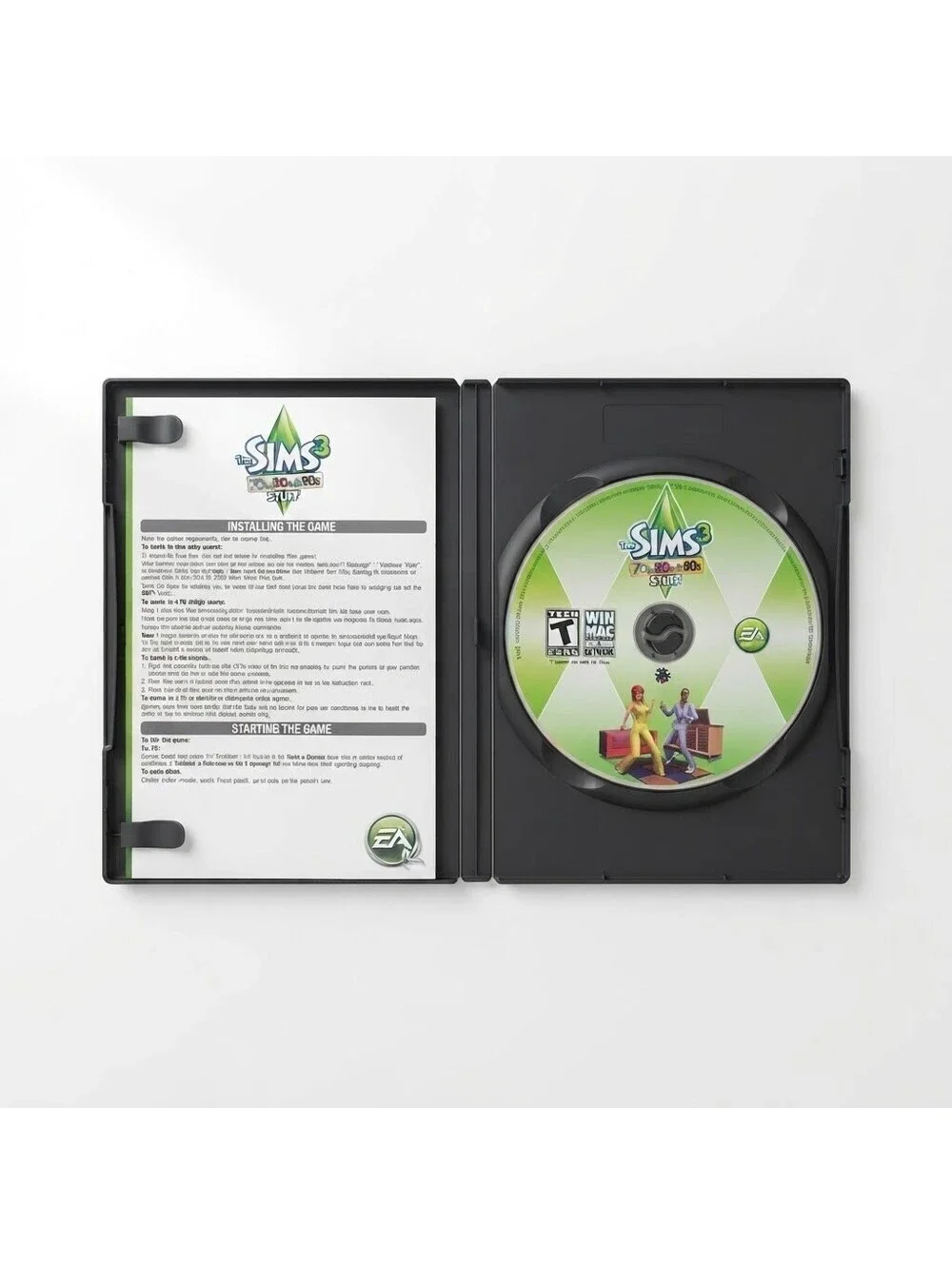 The Sims 3 70s 80s & 90s Stuff Expansion Pack Windows PC Mac Very Good!